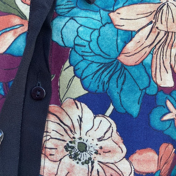 Zara Floral Shirt Dress with Pockets - Picture 14 of 16
